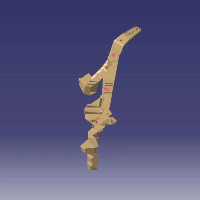 پایه نگهدارنده سپر جلو راست ( زیر چراغ جلو ) X33 Cross
